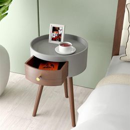 Children Tables Neoclassical Minimalism Small Bedroom Nightstand Round Tra-Narrow Grey Italian Double Bed With Der Drop Delivery Ot0Rc