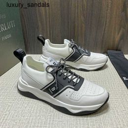 Berluti Mens Leather Sneakers Top Berluti New Low Casual Sports Shoes Fashionable and Handsome Handmade Colour Changing Polishing Trendy Exclusive Rj