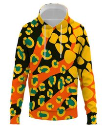 Men039s Hoodies Sweatshirts Leopard Print Hoodie Sweatshirt Man Autumn Fleece Hoody Fashion Pocket Clothes Pullover Casual Me7092675