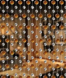 Background Decoration Supplies Bead Indoor Curtain Crystal Home Decorative Wedding Glass Festive Stage 240110