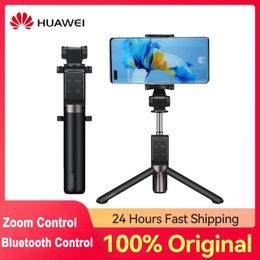Monopods Huawei 5 Selfie Stick Tripod Pro Portable Wireless Monopod with Bluetooth Remote Zoom Control for Huawei Phone Stand Holder