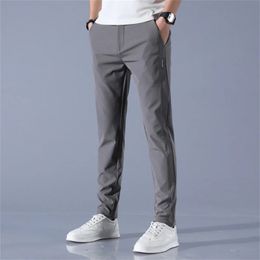 Spring summer Men Golf Pants High Quality Elastic Golf Suit Sports Cool Thick Jumpsuit Long Casual Wear Men's Golf Clothes 240111
