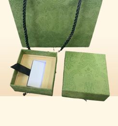 Designer Jewelry Boxes Necklace Ring Bracelet Earring Set Gift Box Dustproof Bag Handbag Set match the store items s not sol1599866