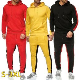 Fashion Mens Tracksuits Jogging Suits Sports Wear Fashion Hoodie Set Trending Track Suits Hoodies Sweatpants S-3XL 240110