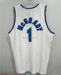 Custom Stitched Rare Tracy McGrady 1 Jersey XS6XL Mens Throwbacks jerseys Cheap Men Women Youth4751972