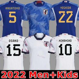 23 24 Home Japan Soccer Jerseys Cartoon ISAGI ATOM TSUBASA MINAMINO ASANO DOAN KUBO ITO WOMEN KIDS KIT 2024 Japanese Special uniform Football Shirt Fan