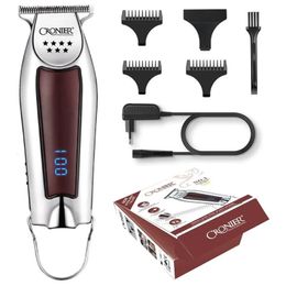 Cordless professional powerful hair trimmer Men's beard trimmer Hair trimmer kit rechargeable hair trimmer 240111