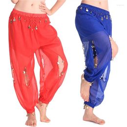 Stage Wear 2024 Bollywood 9 Colours Shining Belly Dancing Skirts Swing Skirt Dance Costumes Professional India Bellydance Pant