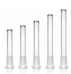 Glass downstem 14mm 18mm Male Female Stem Drop Down Adapters Hookahs For Water Bongs Dab Rigs LL
