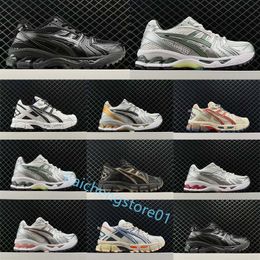 2024 Designer Gel Kahana8 Running Shoes Low Top Retro Athletic Men Women Trainers Outdoor Sports Sneakers Obsidian Grey Cream White Black 36-45 b4