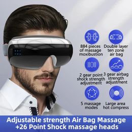 Electric Eye Massager Vibration Compress Air Bag Relief Fatigue Removal Dark Circle Sleep Care Massage Instrument y240110