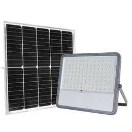 Solar Floodlight 100W 200W 300W 400W Aluminum IP65 Solar Flood Lamp Outdoor Wall Light Spotlight