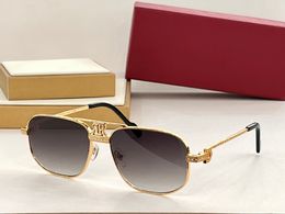 Popularity Sunglasses For Men and Women Designers 0518 Catwalk Retro Decorative Frame Style Goggles Anti-Ultraviolet UV400 Metal Full Frame Glasses Random Box