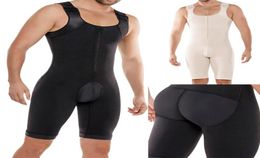 Gym Clothing Shapewear Mens Body Shaping Control Slim Corset Shapeware Bodysuit Shaper Pants5739477