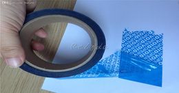 Whole design tamper evident packaging tapeadhesive security sealanticounterfeit label transfer VOID OPEN 30mm3634922