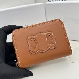 Designer Wallet Women Men Cardholder Coin Purses Wallet Wholesale Genuine Leather Card Holder Luxury Passport Holder Wallets Mini Key Pouch With Box