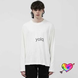 Men's T-Shirts Collar Embroidery Cole Buxton Long Sleeve Men Women Light Weight Cole Buxton Crewne T-shirt Blank Tops Teeyolq