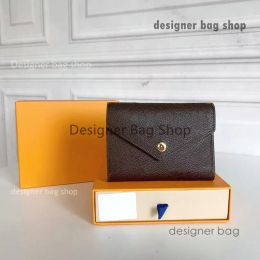 Designer Wallet bag women short wallet purses real leather multicolor Card holder Holders single classic zipper pocket purse wallets