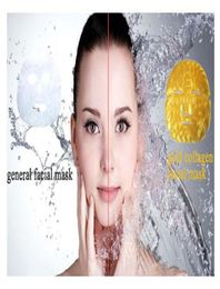 Gold BioCollagen Facial Mask Face Mask Crystal Gold Powder Collagen Facial Mask Moisturizing Antiaging skin care1763139