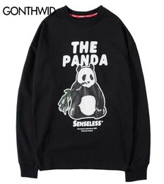 GONTHWID Chinese Panda Print Long Sleeve Sweatshirts Men Hip Hop Hipster Pullover Hoodies Tracksuit Streetwear Fashoin Male Tops V3787964