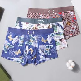 Designer-Briefs Herren Luxus Unterwäsche Boxer Shorts Jungen Ice Seidenmänner Nahe ultradünne eng-atmungsaktiven Modebelderhaben Tag