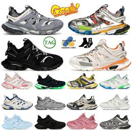 Mens Trainers Designer Shoes Womens Mens casual Tracks 3 3.0 Luxury Trainers Triple Black White Pink Blue Orange Sports Sneakers Size 36-45