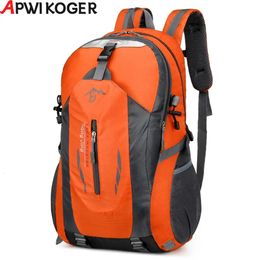 Classic 40L Outdoor Backpack Men Women High Quality Waterproof Travel Bag for Causal Patchwork Sport 240110