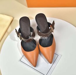 Top quality 2024 luxury designer style patent leather high-heeled shoes women unique letter sandals dress sexy