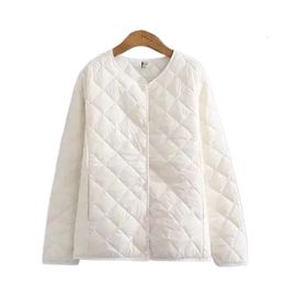 Women's fall and winter designer light 95 white goose down down jacket women's high-end thickening waterproof goose down jacket diamond plaid 363BN