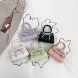 Girl Cute Mini Handbags PU Leather Purses Kids Crossbody Bag Baby Small Coin Pouch Tote Child Wallet 240111