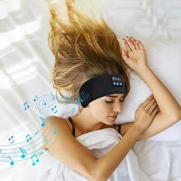 Headphone/Headset Bluetooth Sleeping Headphones Sports Headband Thin Soft Elastic Comfortable Wireless Earphones Music Eye Mask for Side Sleeper