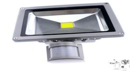 AC 85265V 10W 20W 30W 50W 70W 100W PIR LED Floodlight Outdoor LED Flood light lamp with Motion detective Sensor spot4757066