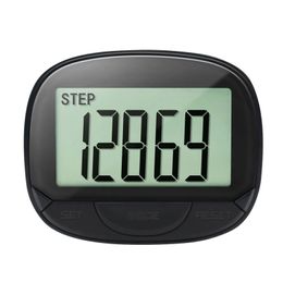 Pedometer For Walking Step Counter With Built-in Clip Portable Pedometer With Back Clip Clock Function Accurate Step Calorie 240111