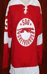 Thr 200203 99 Wayne Gretzky Soo Greyhounds Hockey Jersey Embroidery Stitched Customise any number and name Jerseys7517885