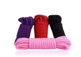 New Soft Cotton Shibari Bondage Rope Fetish 10m Sex Slave bdsm Bondage Restraints Erotic Toys Sex Toys for Couples4629784