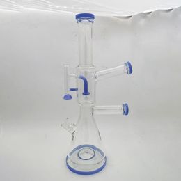 Factory glass hookah beaker water pipe dab oil drilling rig frother height 49 centimeters