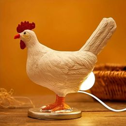 Bring Home A Lifelike Chicken Egg Design Lamp - 3D LED Night Light With USB
