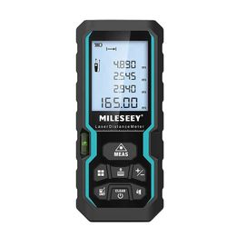Mileseey S6 Laser Distance Meter 40m120m Rangefinder with Level Bubble LCD Display with Backlit Measure Tools for Home 240111