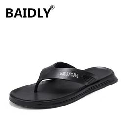 Mens Beach Flip Flops Fashion Slip on Men Sandals Anti Slip Bath Shower Male Footwear Zapatillas Hombre2233