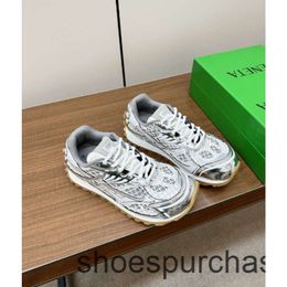 Breathable Designer Fashion Luxury Mens Sneakers Orbit Shoes Sneaker Boteega Running Men Colour New Couple Women Genuine Casual Silver Lace Up WWNJ