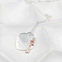 Pendant Necklaces and Key Necklace for Women 1 925 Silver Sterling Luxury Jewellery Gifts Co Drop F0HA