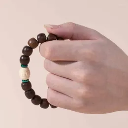 Strand Agarwood Bracelet Mammoth Six Character Proverbs Plate Playing With Prayer Beads Transfer Buddha