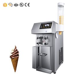 Intelligent Soft Flavors Soft Ice Cream Machine Commercial Desktop Vertical Roll Maker Yogurt Making Vending For Sale