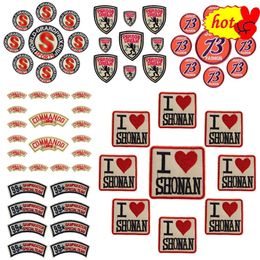 Wholesale 10 Pcs Patches Lots for Clothing Iron on Letters Sew Bulk Embroidery Designer Pack Small Large Sets Heart Badge Parche