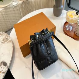 Leather Shoulder Bags Designer Mini Bucket Bag Women's Bag Wallet Wholesale Price Concessions