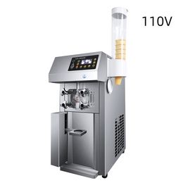 New Arrival Intelligent Soft Commercial Fully Automatic Vertical Milk Tea Shop Small Soft Ice Cream Machine