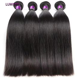 Peruvian Bone Straight Hair Bundles Deal Only Natural Human Bundle 840 Inch For Black Women 240110