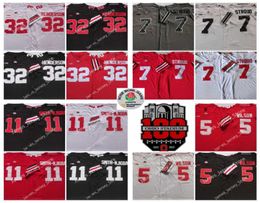 Jam 11 Jaxon SmithNjigba Jersey 5 Garrett Wilson 7 CJ Stroud Jersey 32 TreVeyon Henderson Jerseys 18 Tate Martell 21 Parris Cam3830720