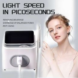 Portable Nd Yag Q-switched Laser Picosecond Laser Tattoo Pigment Acne Scar Removal Pico Laser Machine