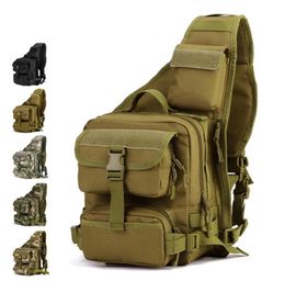 Men Multifunction Ranger Backpack Molle System Tactical Shoulder Bag Outdoor Camping Chest Messenger Bag Equipment5253887